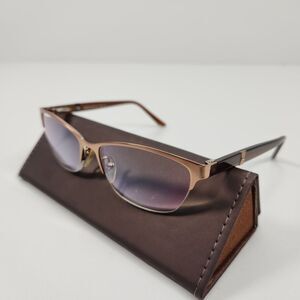 Linda Evans Sans Pareil 362 Sand 135 53 16 Eyeglass‎ Frames Fashion- NO CASE